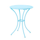 Lourdes 3 PC KD Metal Patio Furniture Set - Matte by HouseOfZazla