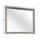 Landscape Mirror - Gray by HouseOfZazla