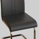 Modern Dining Chairs With Padded Seat, High Back by HouseOfZazla