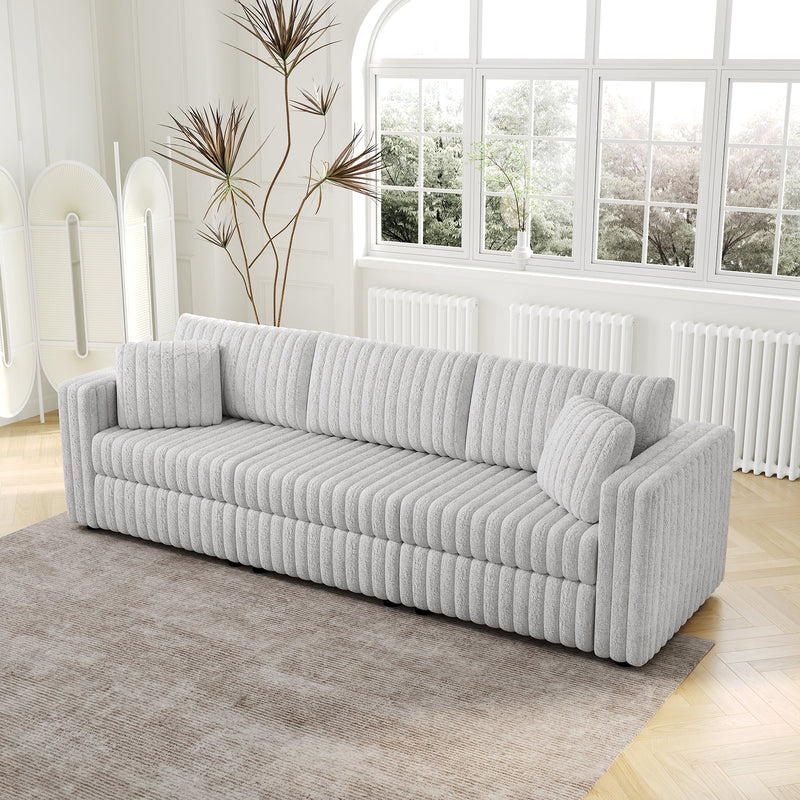 106.3" Soft Modular 3-Person Sofa, photo 3 of 10