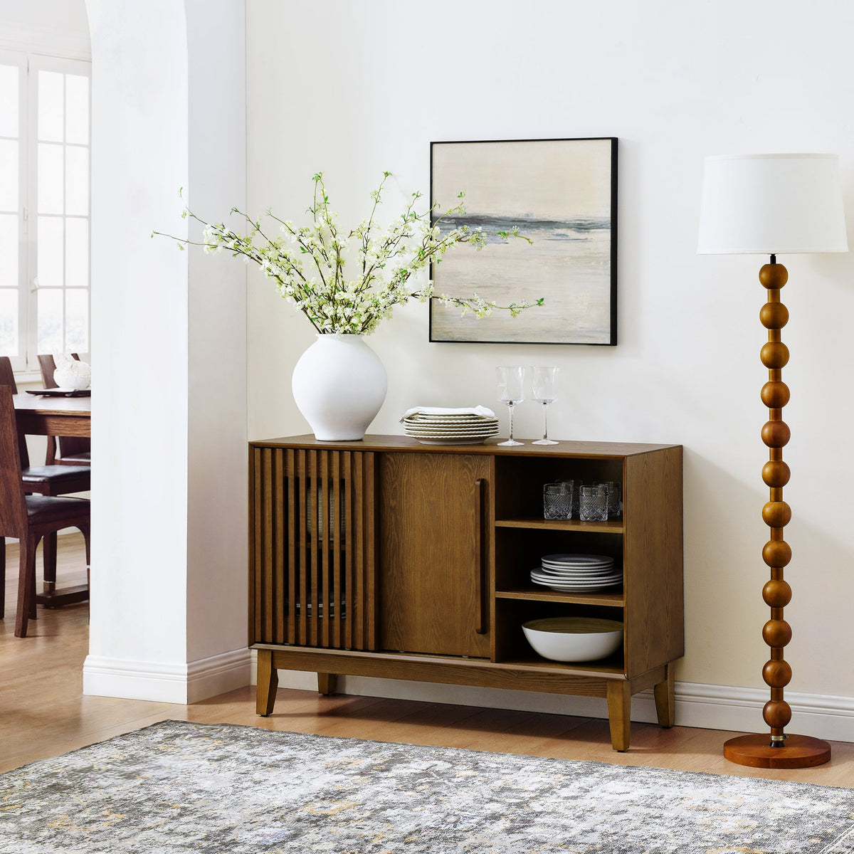 47.3" Sideboard Buffet Cabinet with Storage, photo 3 of 9