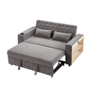 Pull-Out Sofa Bed Convertible Couch With Adjustable Backrest For Living Room by HouseOfZazla