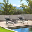 Ashland - 5 Piece Outdoor Conversation Set by HouseOfZazla