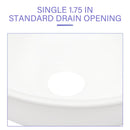 Modern Ceramic Circular Vessel Bathroom Sink
