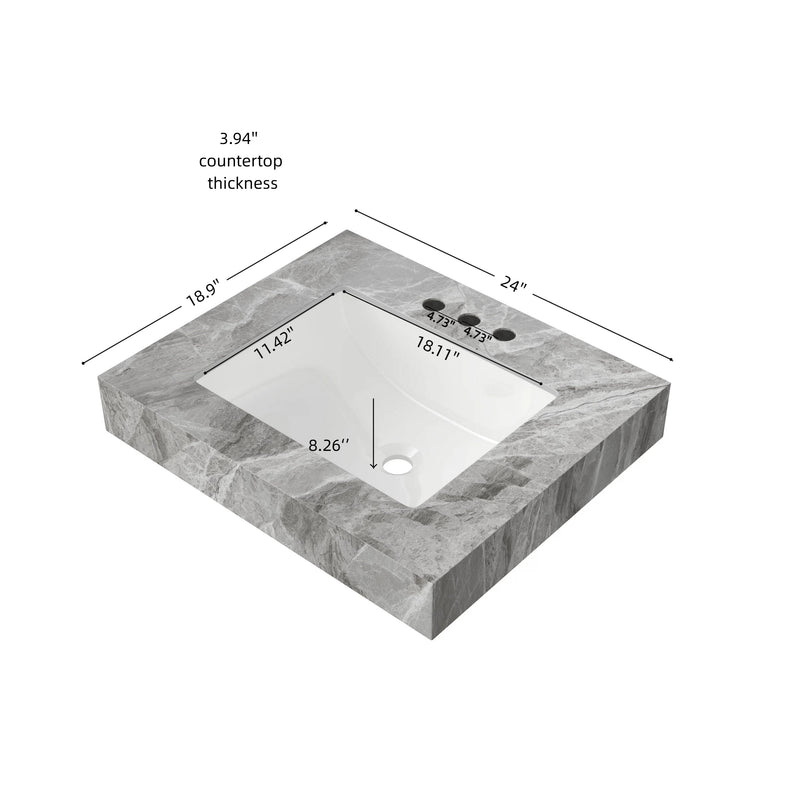 24" Muri Bathroom Vanity, photo 3 of 7