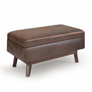 Owen - Upholstered Rectangular Storage Ottoman by Unique Piece Furniture