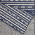 Sunshine - 5'3" X 7'3" Indoor, Outdoor Area Rug - Blue - Polypropylene