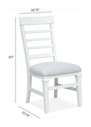 Charleston - Dining Side Chair With Upholstered Seat (Set of 2)