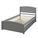 Platform Bed & Headboard, Footboard And Wood Slat Support by Unique Piece Furniture