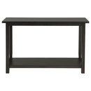 Payne Wood Entryway Sofa Console Table Java
