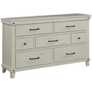7 Drawer Dresser - White by HouseOfZazla