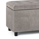 Cosmopolitan - Upholstered Storage Ottoman by Unique Piece Furniture
