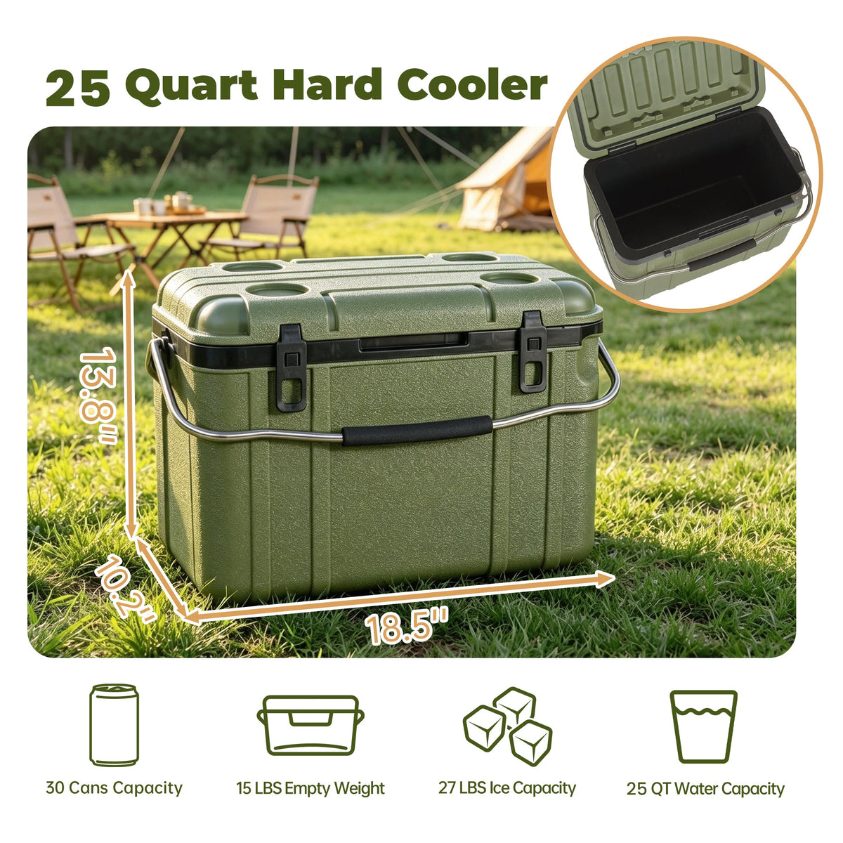 25 Quart Cooler, photo 5 of 10