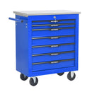 7 Drawers Multifunctional Tool Cart with Wheels