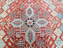 8 x11 Top Quality Veg Dye Turkish Carpet Decorative Handmade Geometric Area Rug