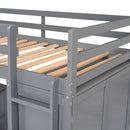 Loft Bed With Drawers, Desk, And Wardrobe by HouseOfZazla