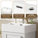 Bathroom Vanity With Sink, Frame And Drawer by HouseOfZazla