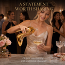 Gold Heel Stiletto High Heels Shape Decanter Whiskey and Wine Decanter