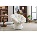 Oversized Swivel Accent Chair, 360 Swivel Barrel Chair, Papasan Chair for Living Room Bedroom