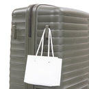 4 Piece Set Spinner Wheel Luggage with Cosmetic Case in Green