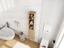 24 Inch Wall-Mounted Side Cabinet and Storage Shelves Combination by HouseOfZazla