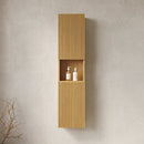 Mitch 59" Tall Bathroom Wall Mounted Cabinet by HouseOfZazla
