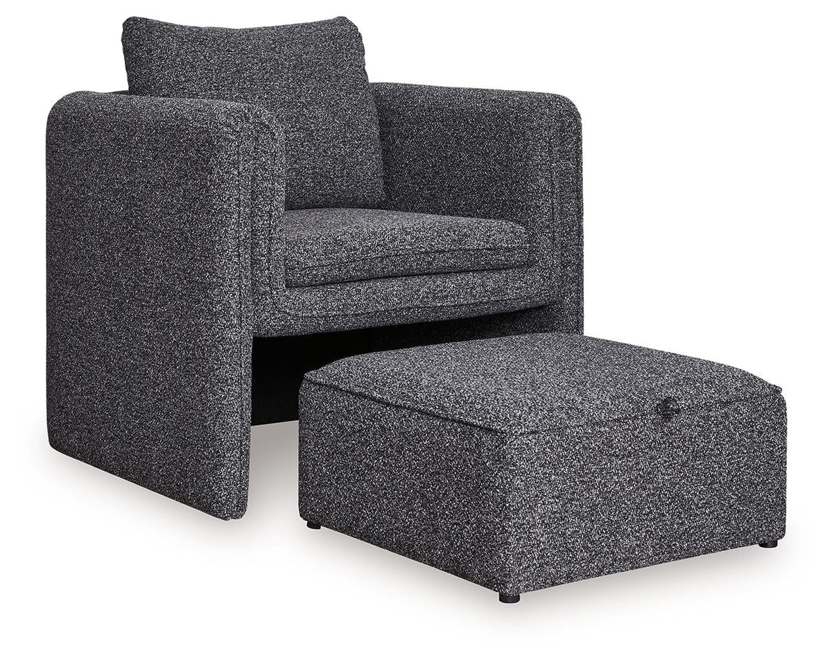 Vreni - Accent Chair - Charcoal / Black, photo 6 of 7