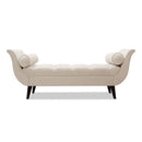 Alma - Tufted Flared Arm Entryway Bench by Unique Piece Furniture