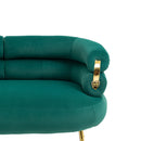 Accent Chair, leisure chair with Golden feet