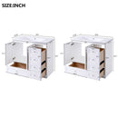 Shaker Free Standing Bathroom Vanity Cabinet & Sink, Soft Close Drawers, Soft Close Doors