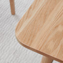 Round Corner Diagonal Leg Telescopic Table For 6 - 8 People To Meet Dining Table by Unique Piece Furniture