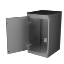 Storage Cabinet Stainless Steel Outdoor Kitchen Islands Left Open by HouseOfZazla