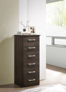 Boston Wood Lingerie Chest Smooth Roller Drawer Glides by Unique Piece Furniture