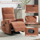 Heat Massage Manual Recliner Chair