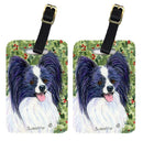 Papillon Luggage Tag