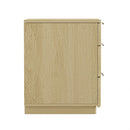 Payton - Nightstand With 3 Drawers - Oak by HouseOfZazla