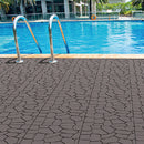 New Stone Texture Patio Deck Tiles, Diy Interlocking Floor Tiles, Easy Installation