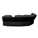 Challenger - Recliner Sectional Sofa, Built In USB, C Ports & Bluetooth