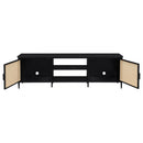 Kenneth - 2 Door TV Stand Doors - Black