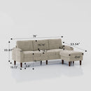 3 Seater Convertible Combination L Shaped Sofa With Footstools With Storage by Unique Piece Furniture
