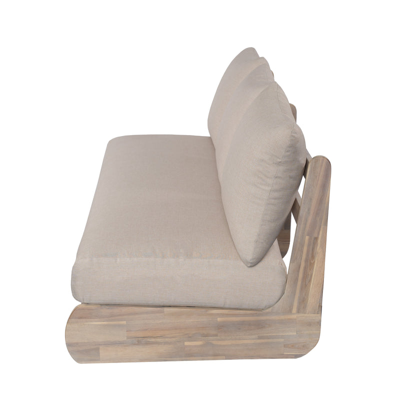 Outdoor Acacia Lazy 5 Seater Chat Set, photo 5 of 10