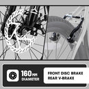 20 Inch Kids Mountain Bike, 7-Speed with Front Suspension
