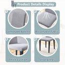 Versatile Dining Chairs With Comfortable Design And Metal Legs by HouseOfZazla