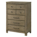 Colton - Chest - Antique White Oak by Unique Piece Furniture