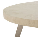 Lenox - Round Dining Table - Warm Silver