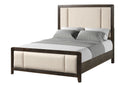 Upholstered Headboard & Footboard With Traditional Styling Bed by Unique Piece Furniture