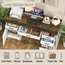 58" Farmhouse Executive Desk
