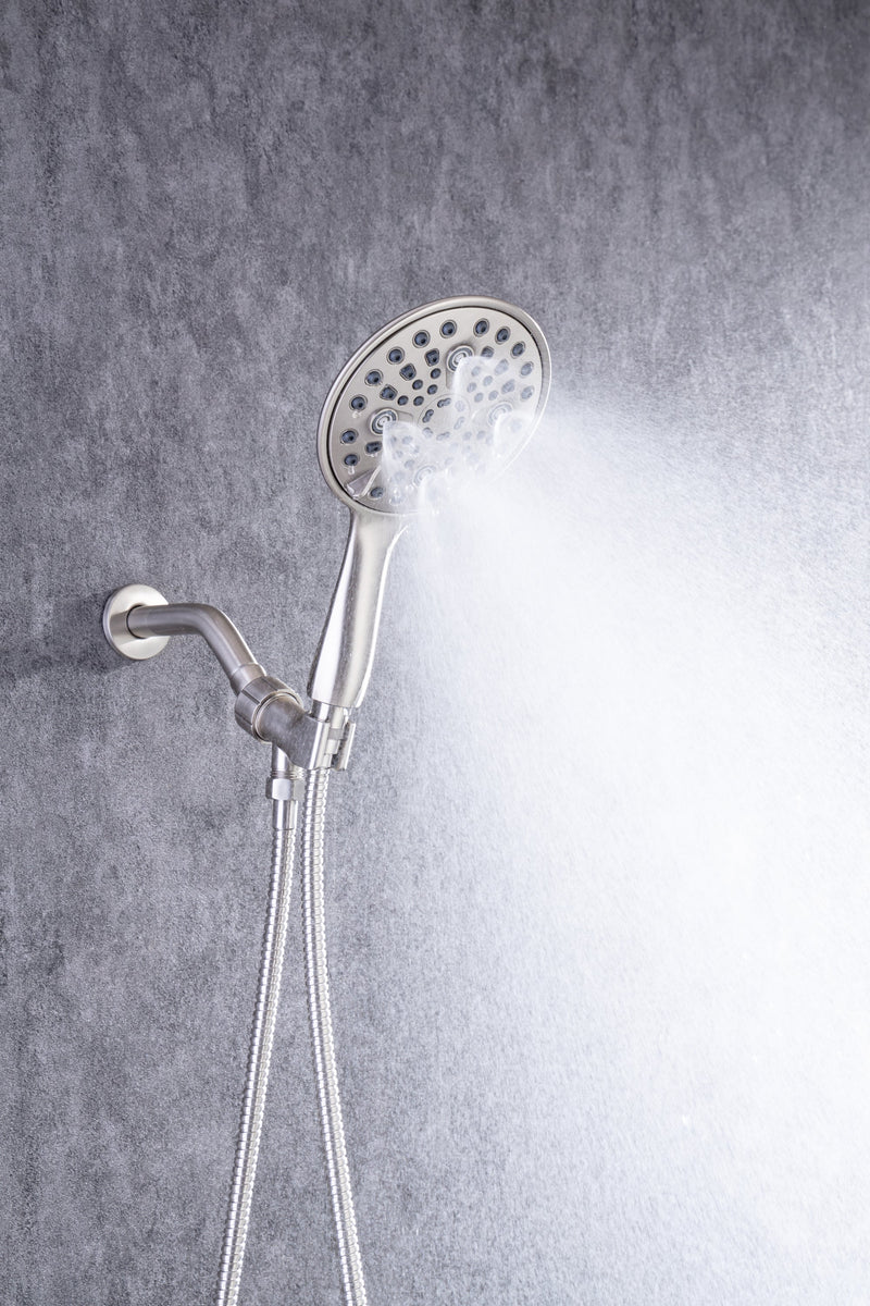 6 In. Detachable Handheld Shower Head Shower Faucet Shower System