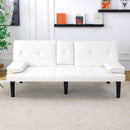 Sofa Bed With Foldable Design And Cup Holder