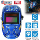 Welding Helmet Solar Powered Auto Darkening Hood with Adjustable Wide Shade Range 9-13 for Mig Tig Arc Weld Grinding Welder Mask